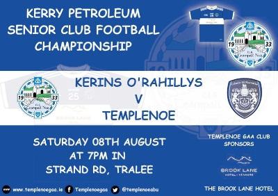 Kerry Petroleum Senior Club Football Championship, Templenoe V Kerins O'Rahillys_1